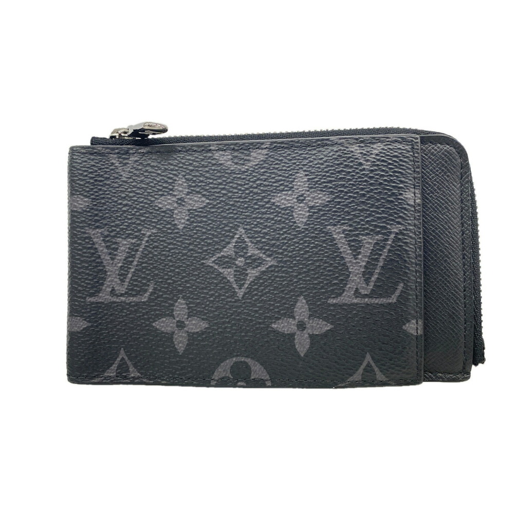 Louis Vuitton Monogram Eclipse Hybrid Wallet M81568 Black Men's